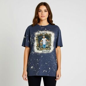 MORGAN WALLEN TIE DYE GRAPHIC LARGE TEE, GILDAN TAG